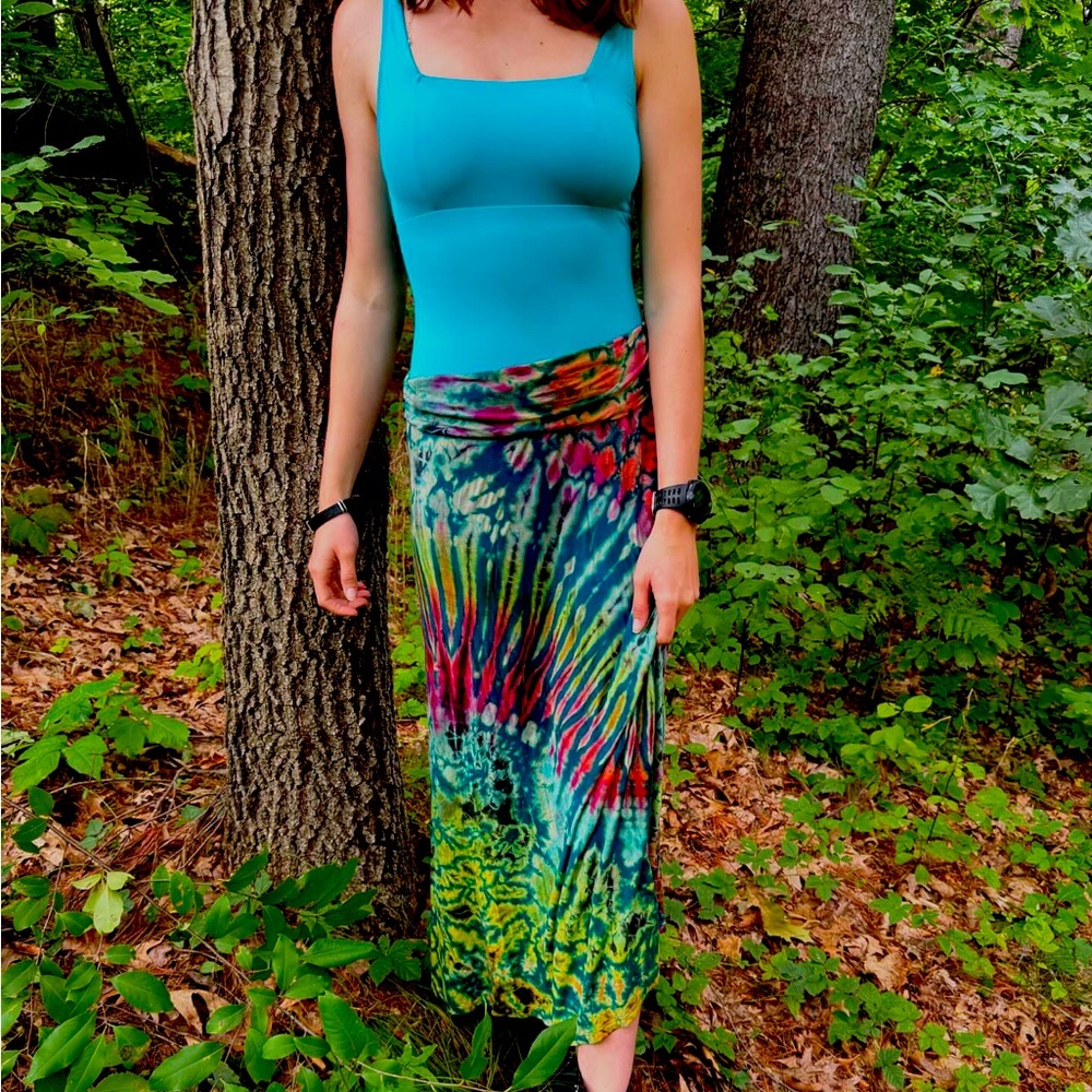 Tie dye skirt